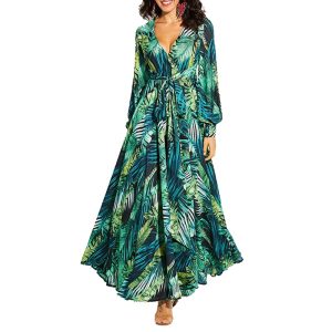 women's tropicana maxi dress